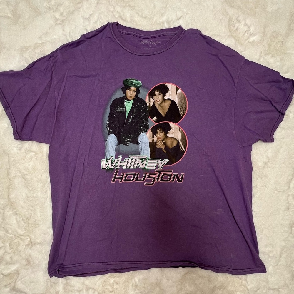 Whitney Houston unisex concert tee